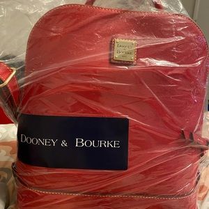 Red Dooney & Burke Zip Pod Backpack